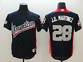 American League 28 J.D. Martinez Navy 2018 MLB All Star Game Home Run Derby Jersey,baseball caps,new era cap wholesale,wholesale hats